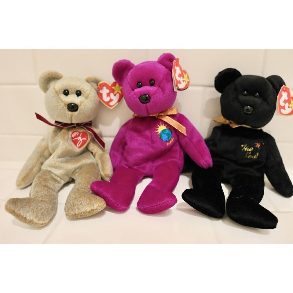 Ty Beanie Babies Collectible Millennium Bears